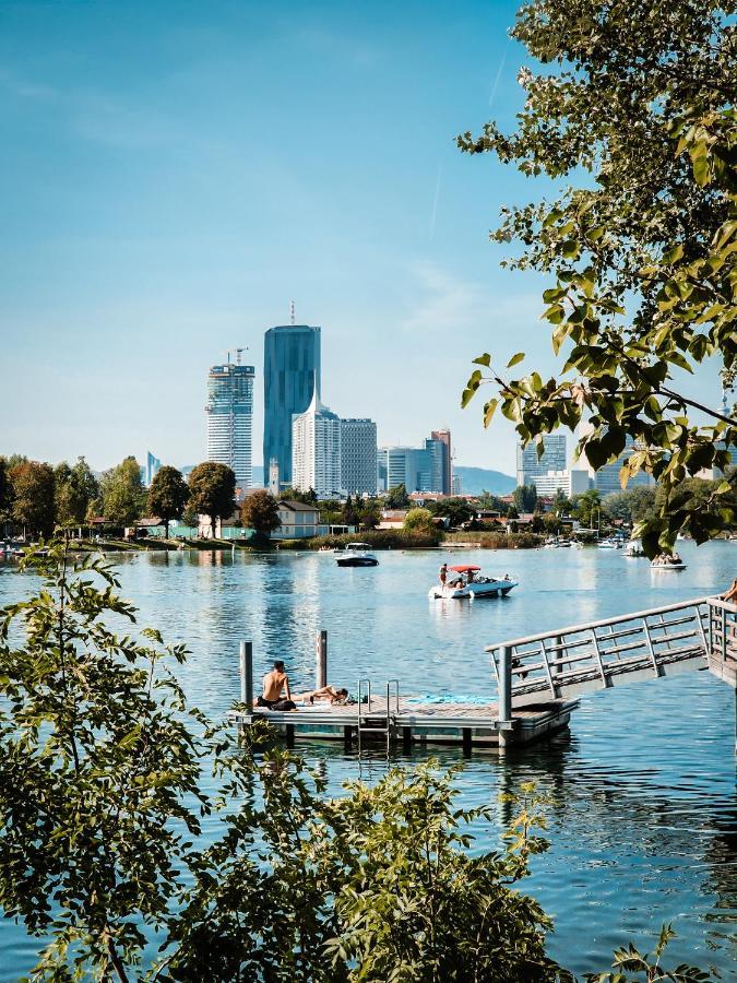 Vienna Green - Modern New Apartment, Old Danube 外观 照片